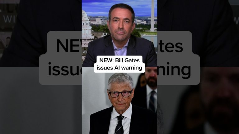 NEW: Bill Gates issues AI warning