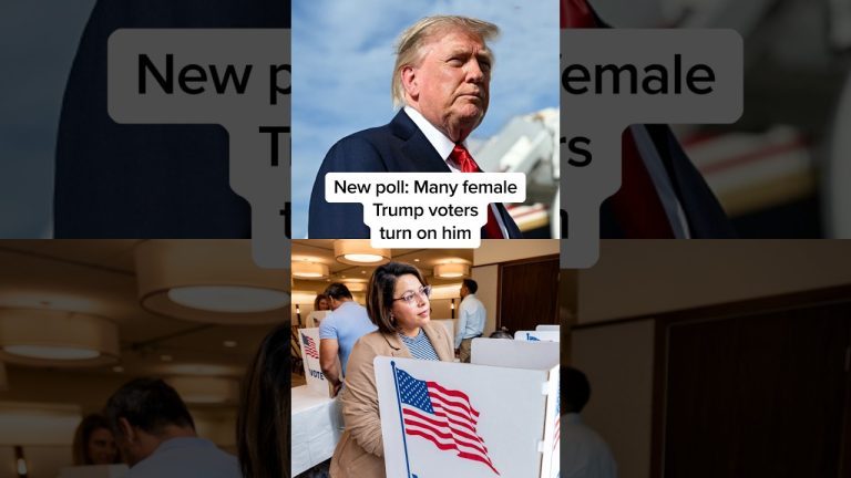 New poll: Many female Trump voters turn on him