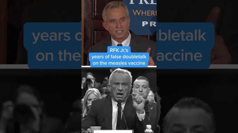 RFK Jr.’s years of false double-talk on the measles vaccine