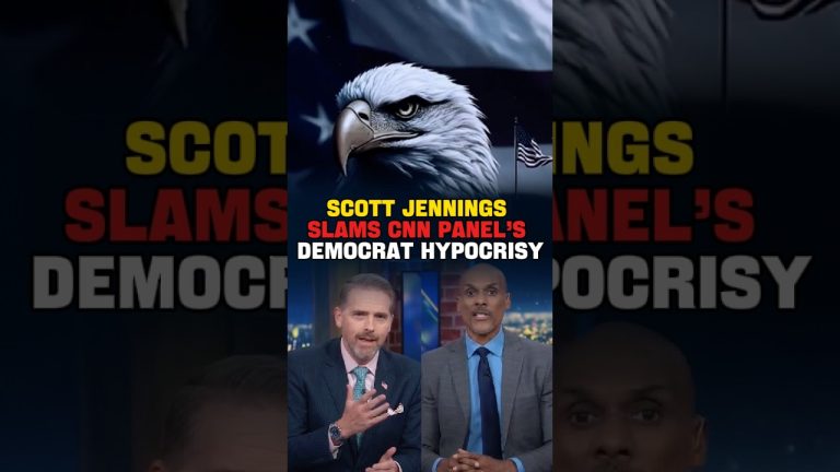 SCOTT JENNINGS SLAMS CNN PANEL Over Democrat Hypocrisy! 🔥 #shorts #trump #tds #cnn #uspolitics