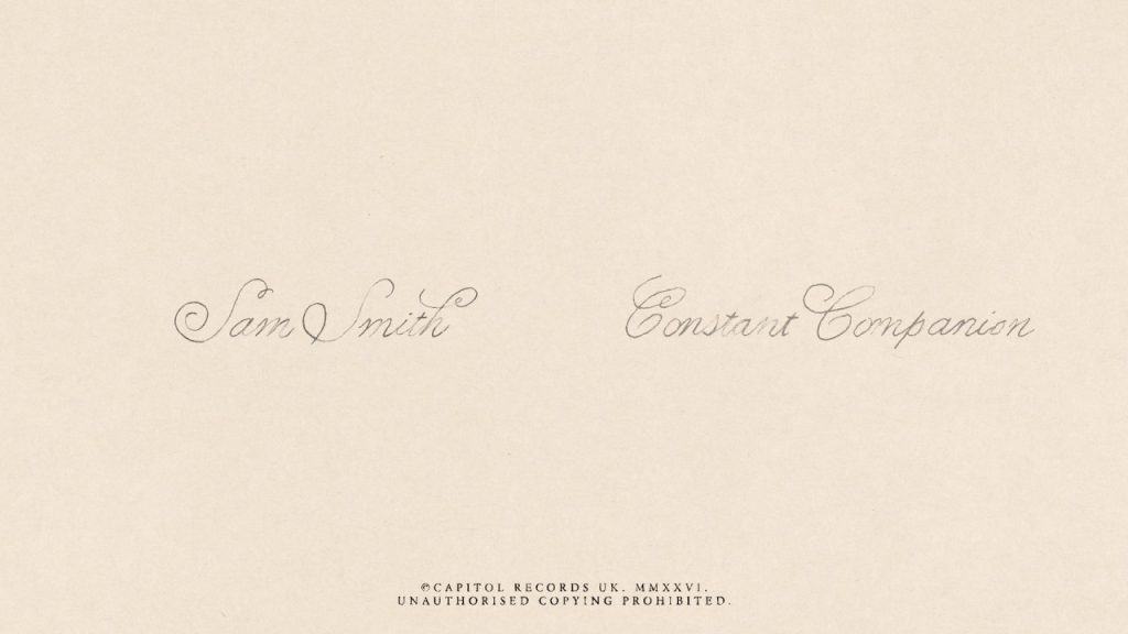 Sam Smith – Constant Companion (Official Lyric Video)