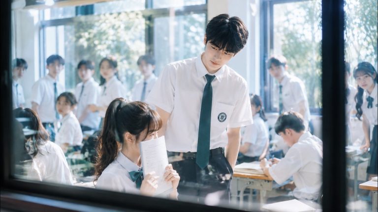 School bully doesn’t talk to anyone, but he falls in love with new transfer student at first sight!