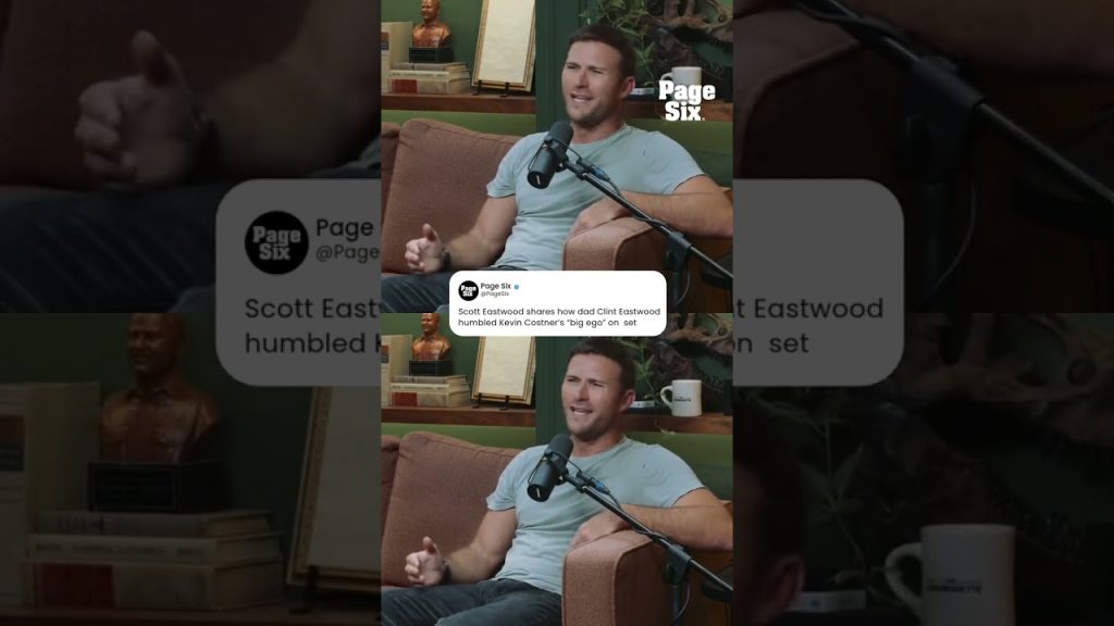 Scott Eastwood shared the story of how dad Clint Eastwood humbled Kevin Costner’s “big ego” #shorts
