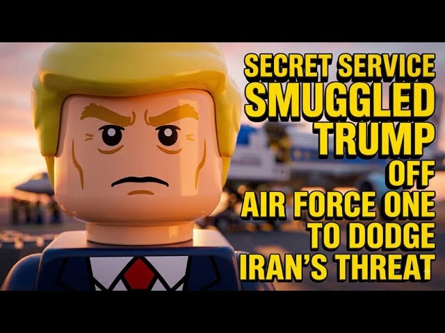 Secret Service SMUGGLED Trump Off Air Force One to Dodge Iran’s Threat Lego & Bill Clinton