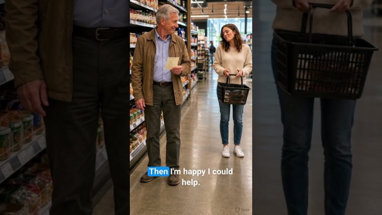 She Returned a Stranger’s Paper Then He Said THIS #learnenglish #esl #usatoday #viral #reels