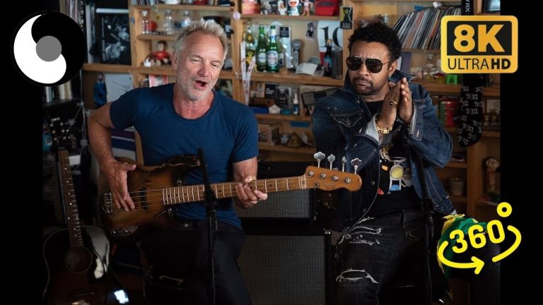 Sting And Shaggy – NPR Music Tiny Desk Concert (360 & VR 8K Video)