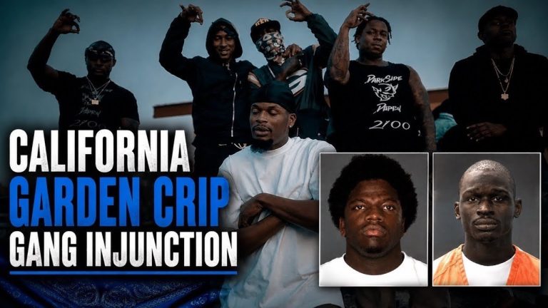 The California Gardens Crips Indictments: Murders, Drug Trafficking & Robberies