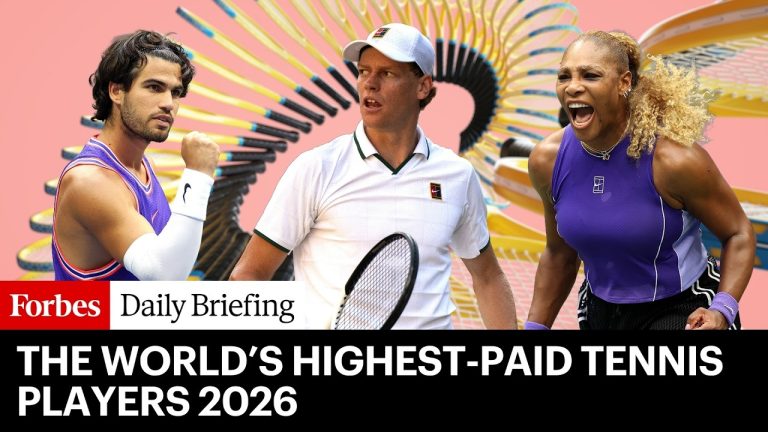 The World’s Highest-Paid Tennis Players 2026