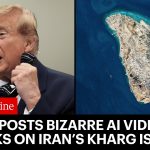 Trump Posts Bizarre AI Videos Claiming Attack On Kharg Island After U.S. Resumes Iran Strikes