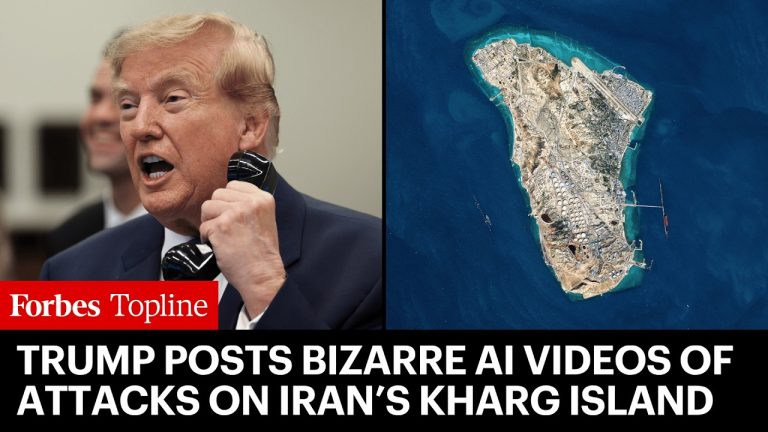 Trump Posts Bizarre AI Videos Claiming Attack On Kharg Island After U.S. Resumes Iran Strikes