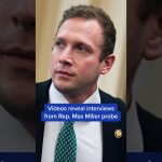 Videos reveal allegations against Rep. Max Miller