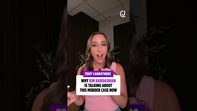 Why Is Kim Kardashian Talking About This Case? #tonycarruthers #crimejunkies #podcast