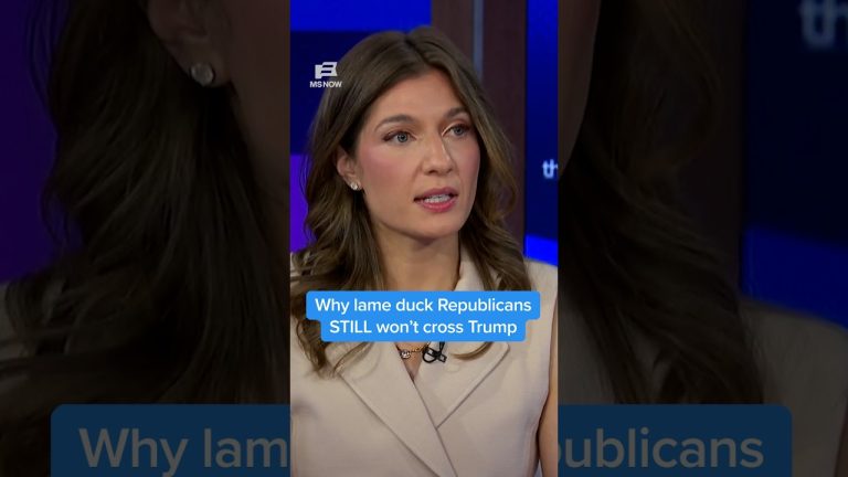 Why lame duck Republicans STILL won’t cross Trump