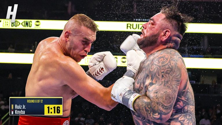 Andy Ruiz Jr. vs Damian Knyba – FULL FIGHT HIGHLIGHTS 😱🔥