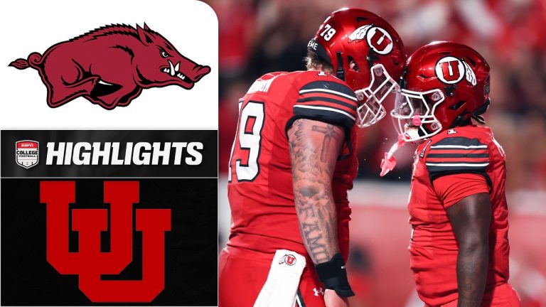 Arkansas Razorbacks vs. Utah Utes | Full Game Highlights | ESPN College Football