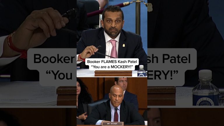 Booker FLAMES Kash Patel: ‘You are a MOCKERY!’