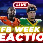 CFB Week 4 REACTION! Florida DOMINATES Ole Miss, Iowa WALKS OFF Michigan + Texas, Oregon win | SVPod