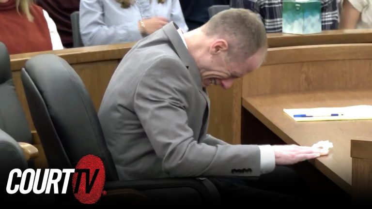 Caleb Flynn BAWLS After Guilty Verdict Read in Court