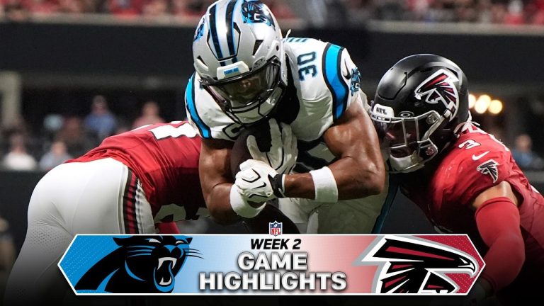 Carolina Panthers vs. Atlanta Falcons Game Highlights | NFL Week 2