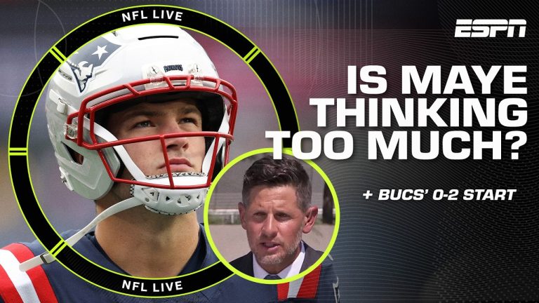 Dan O: Drake Maye looks ‘scared to make bad plays’ 🗣️ + What’s going wrong in Tampa Bay⁉️ | NFL Live
