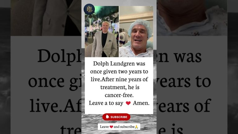 Dolph Lundgren Was Given 2 Years to Live… Now He’s Cancer-Free 🙏❤️ #Shorts #Viral