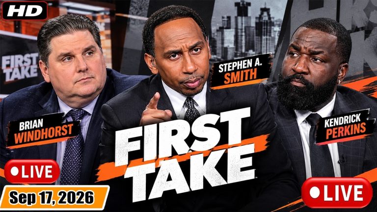 ESPN FIRST TAKE LIVE HD 09/17/2026 | GET UP LIVE | Stephen A. & Kendrick Perkins Debate NFL Week 2