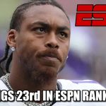 ESPN Shats on the Vikings in Latest Power Rankings
