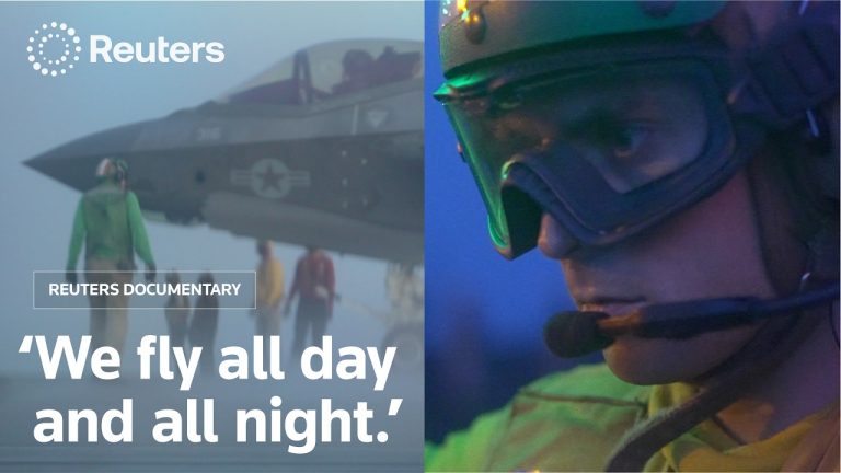 First time on board US warship fighting Iran | Reuters Documentary