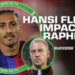 How much of Raphinha’s success is down to Hansi Flick? | ESPN FC