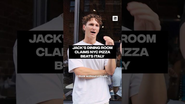 Jack’s Dining Room claims NYC pizza beats Italy #ReRank