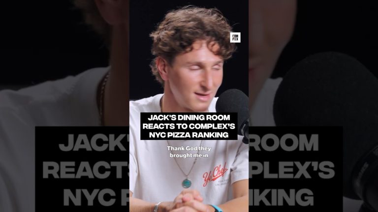 Jack’s Dining Room reacts to Complex’s NYC pizza ranking #ReRank