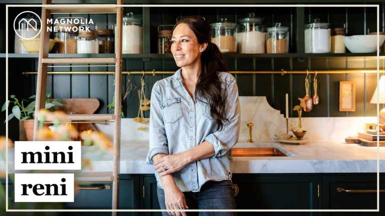 Joanna Gaines Renovates Her Kitchen, Butler’s Pantry | Mini Reni | Magnolia Network