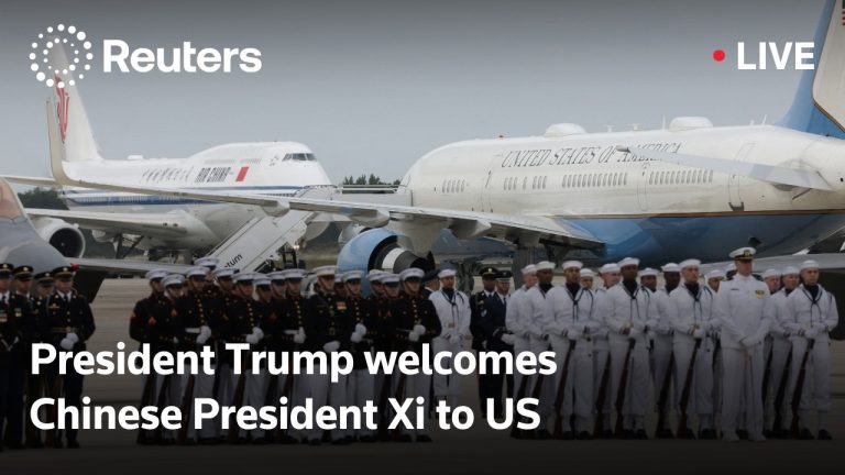 LIVE: President Trump welcomes Chinese President Xi to US