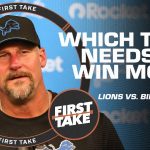 Lions vs. Bills: Which team needs the win more in Week 2?! 🤔 | First Take
