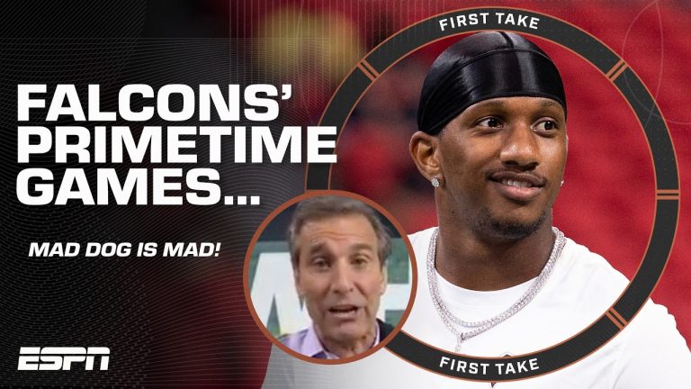 Mad Dog is MAD the Falcons have THREE PRIMETIME GAMES 😡 | First Take
