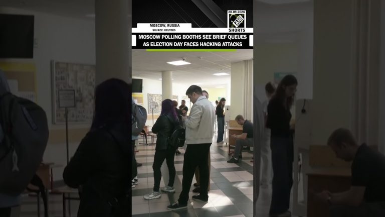 Moscow polling stations see brief queues amid reported hack attacks on Final Election Day