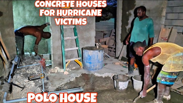 POLO HAS NOWHERE TO LIVE NOW SO WE WORKED THE DAY & NIGHT TRYING TO GET MORE DONE!!!!