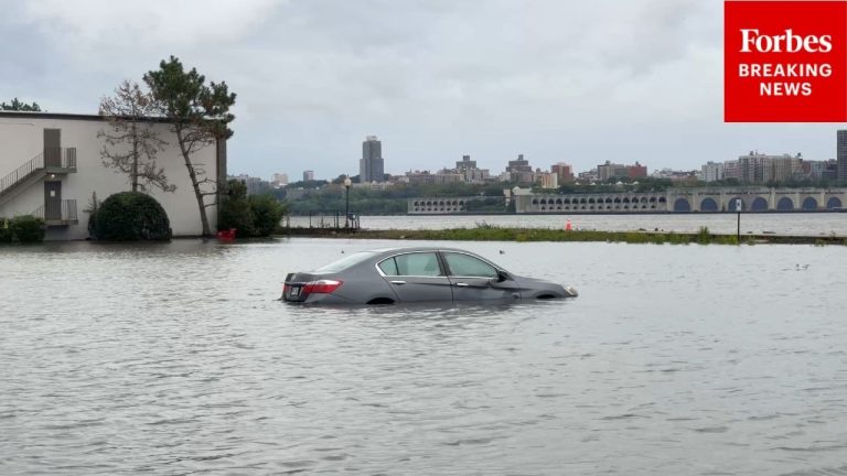 RAW VIDEO: Nor’easter Storm Floods New Jersey