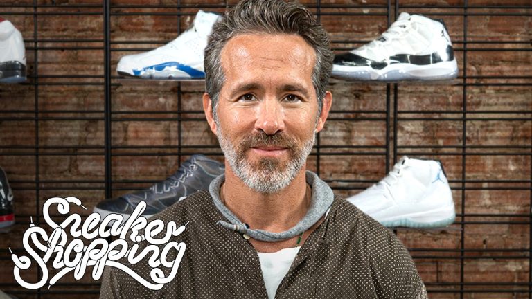 Ryan Reynolds Goes Sneaker Shopping With Complex
