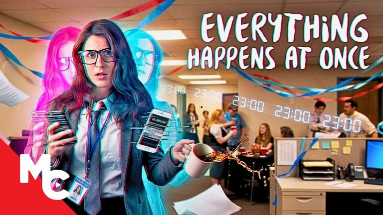 She’s Trapped In A Loop She Can’t Escape | Everything Happens At Once | Full Sci-Fi Comedy Movie