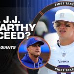 Stephen A. Smith’s issue with the J.J. McCarthy trade is… | First Take