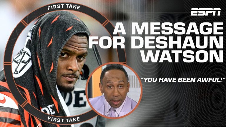 Stephen A.’s message to Deshaun Watson 🗣️ ‘You have been awful!’ | First Take