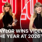 Taylor Swift wins Video of the Year at 2026 VMAs