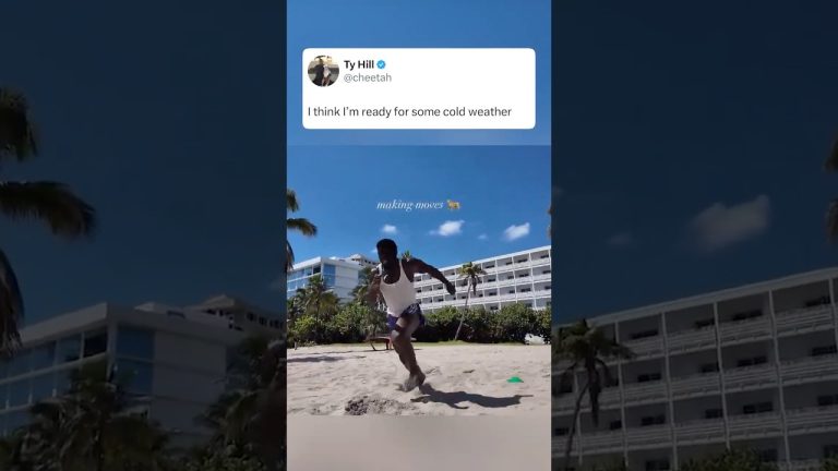 Tyreek Hill coming back soon? 🤔