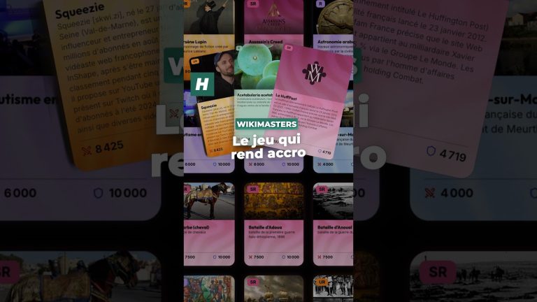 WikiMasters : le jeu vidéo le plus addictif du moment