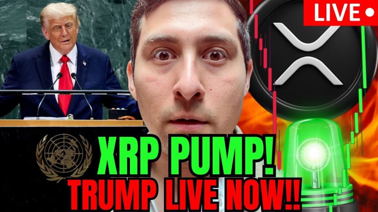 XRP PUMP YES!!! TRUMP SPEAKS LIVE NOW