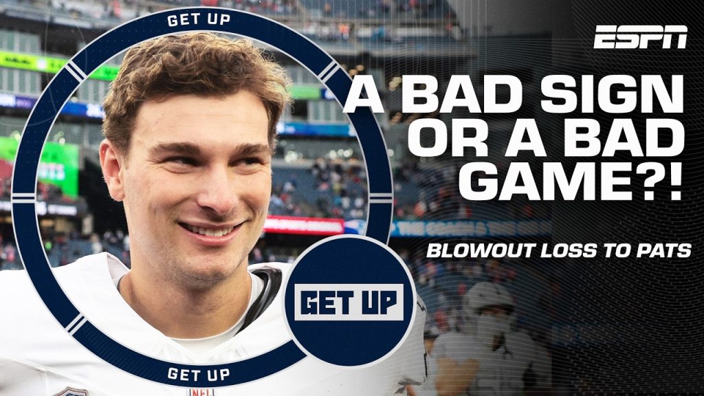 ‘A wake-up call for the Raiders!’ 👀 – Domonique Foxworth on BLOWOUT loss to the Patriots | Get Up