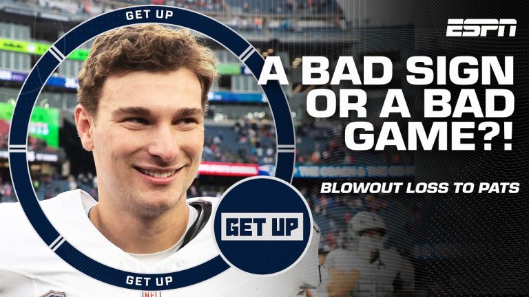 ‘A wake-up call for the Raiders!’ 👀 – Domonique Foxworth on BLOWOUT loss to the Patriots | Get Up