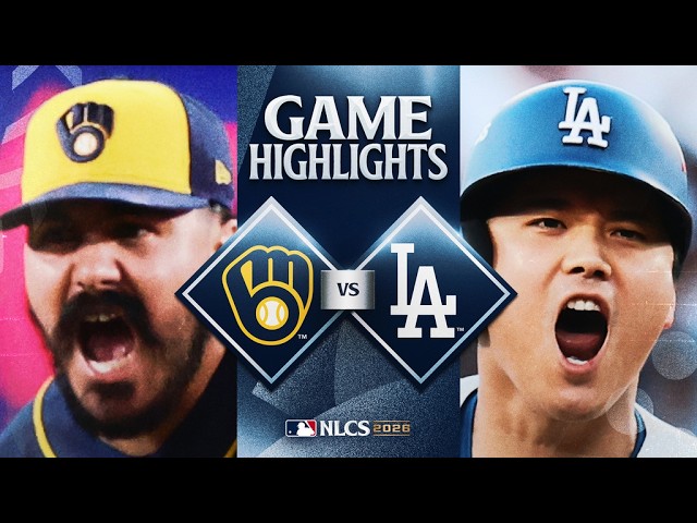 BREWERS vs. DODGERS: NLCS Full Game 4 Highlights (October 15) | 2026 MLB Postseason