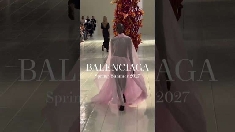 Balenciaga Spring/Summer 2027 at #ParisFashionWeek